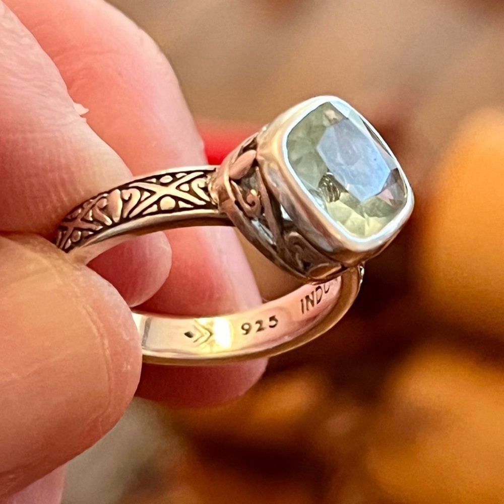 Silpada Sterling Silver “Frozen Lake” Ring